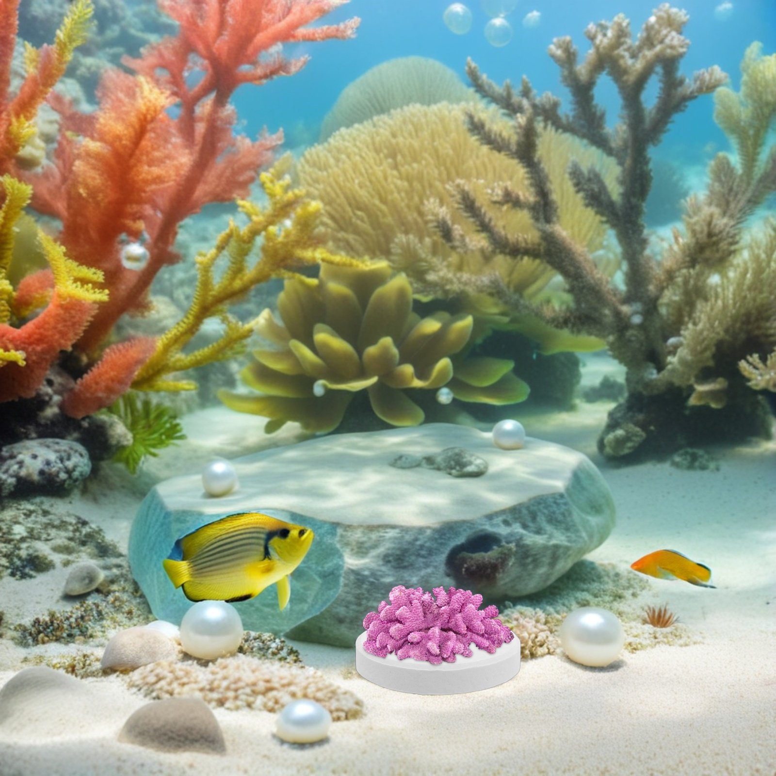 Coral Frag Plug - 10 قطع من قواعد وحوامل تكاثر