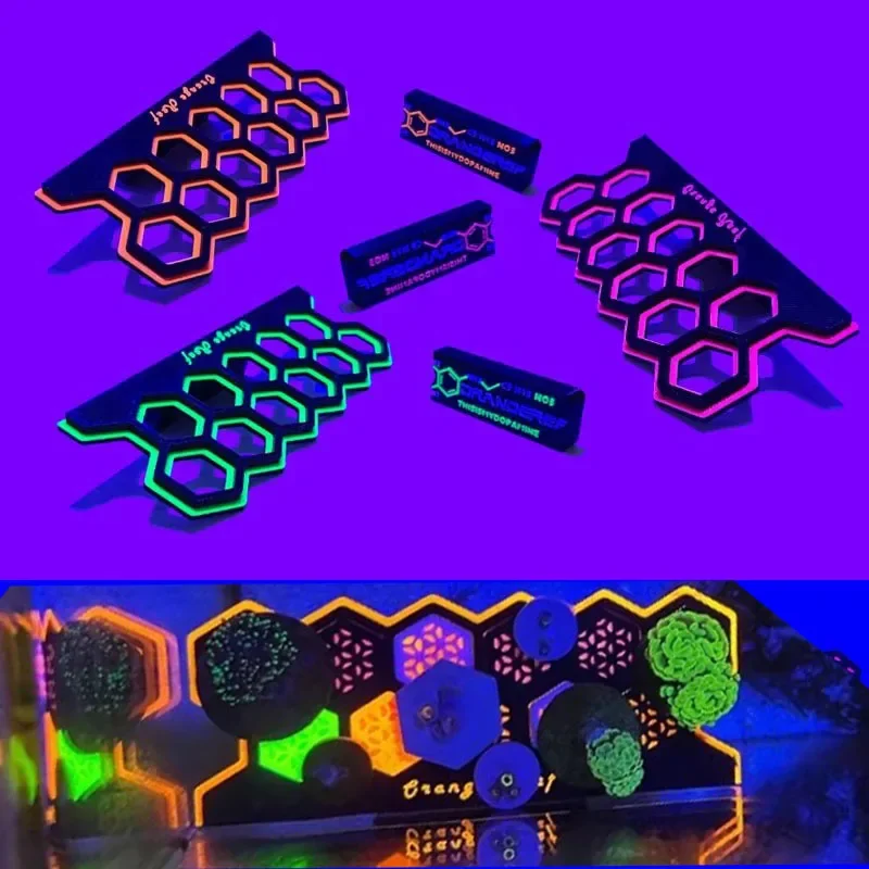 Coral Frag Plug - حامل مغناطيسي فلوريسينت لشظايا المرجان في