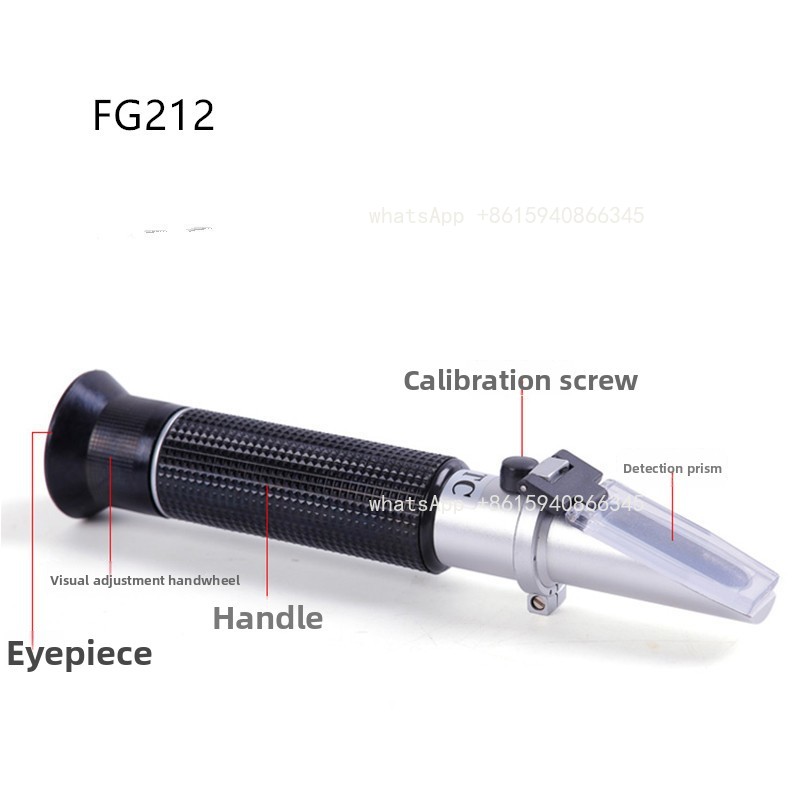 Refractometer Salinity - مقياس انكسار بريكس والملوحة 0-28% لاختبار