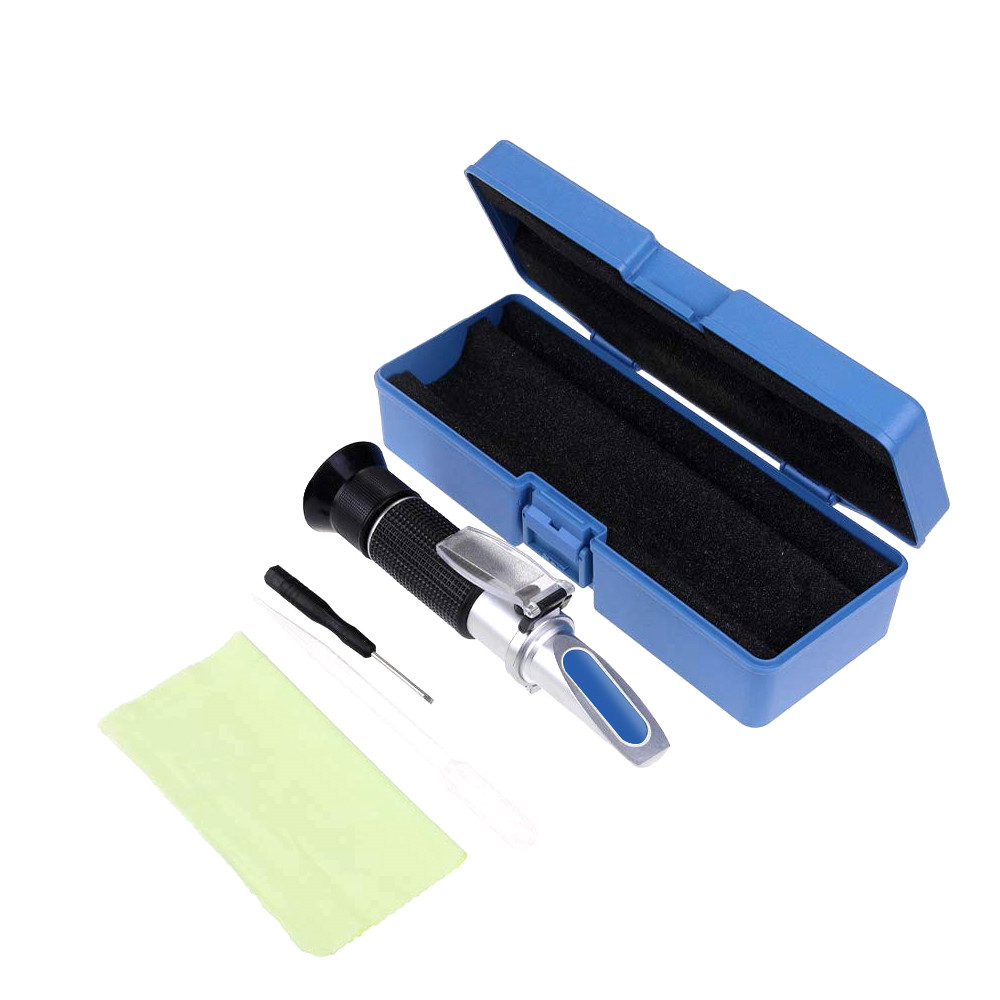 Refractometer Salinity - مقياس انكسار بركس 2 في 1