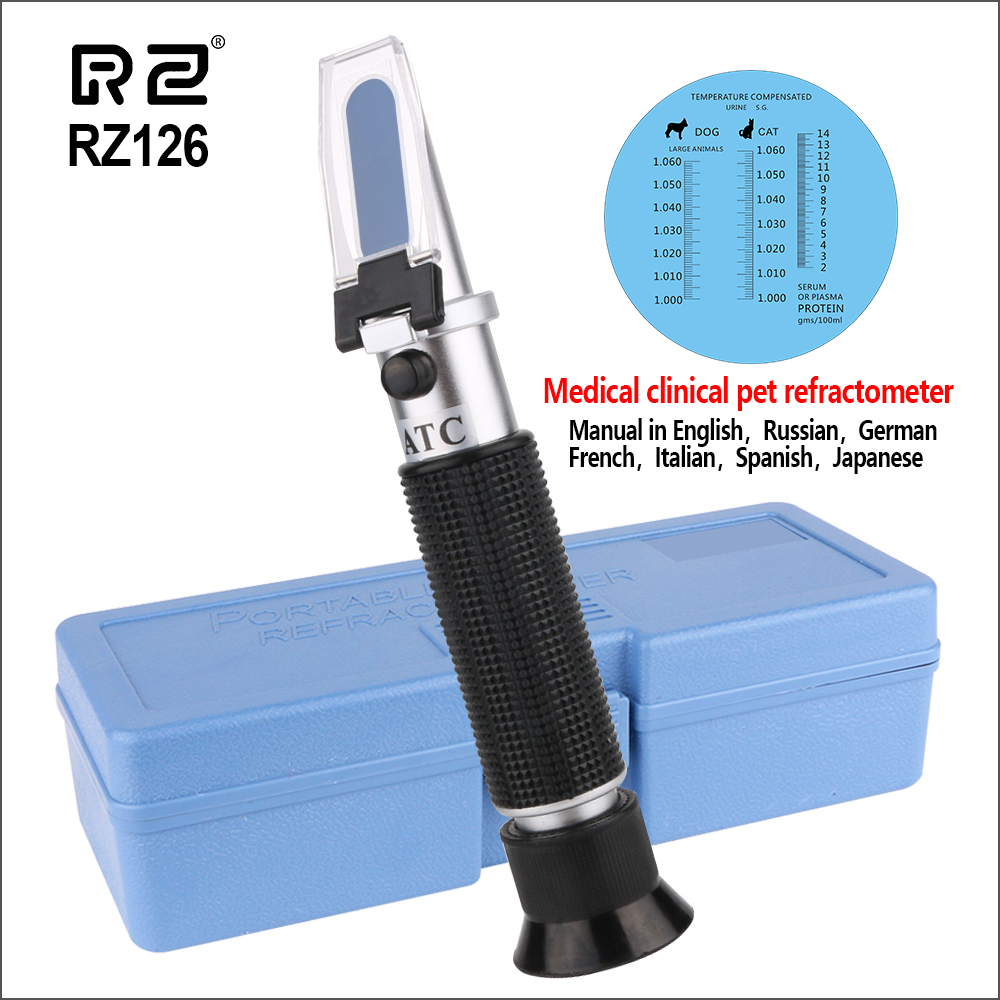 Refractometer Salinity - RZ 3 في 1 مقياس الانكسار