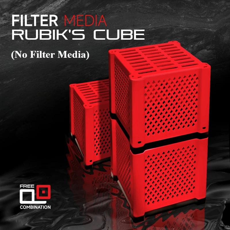 Marine Aquarium Filter Media - صندوق تخزين من البلاستيك PVC لفلتر
