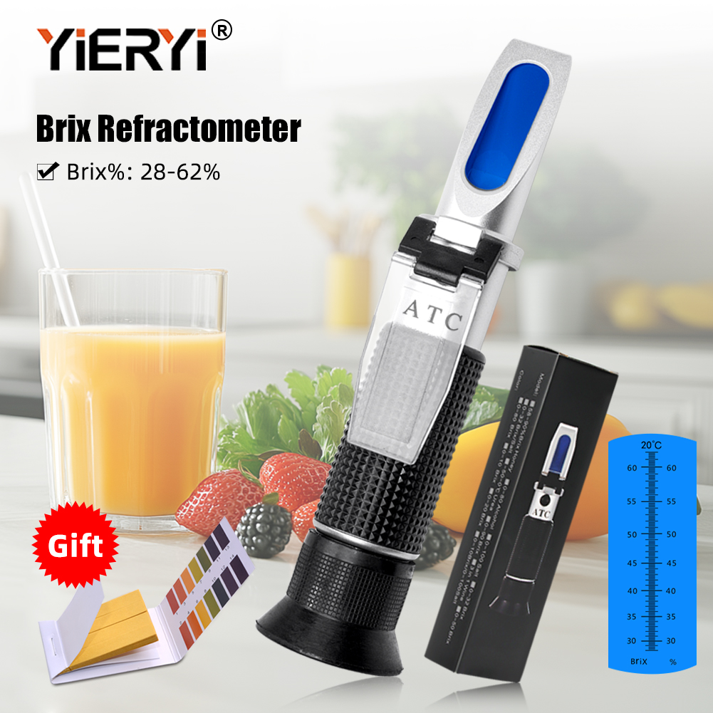 Refractometer Salinity - مقياس انكسار احترافي بنسبة 28-62% بريكس