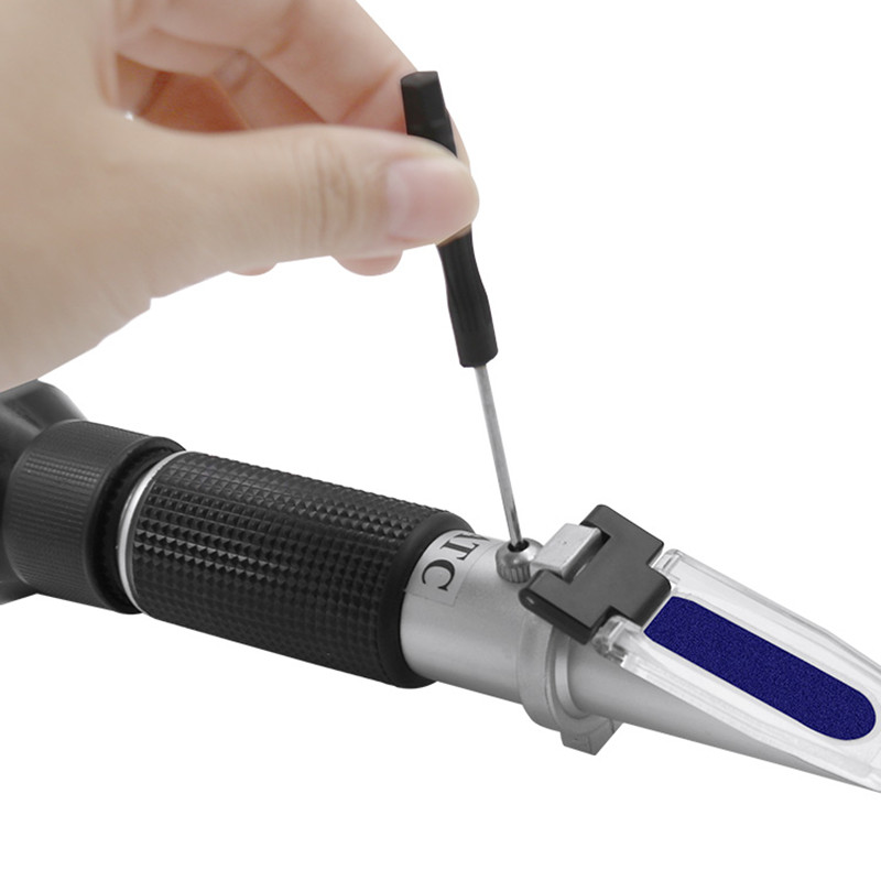 مقياس انكسار بركس للسكر ، أداة - مراجعة Refractometer Salinity وسعره