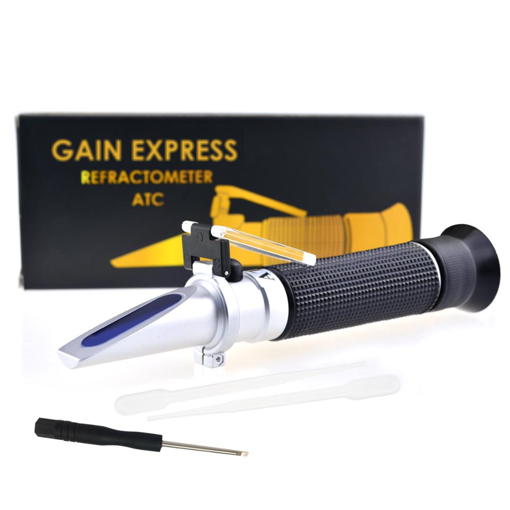 جهاز اختبار العداد المحمول ATC - مراجعة Refractometer Salinity وسعره