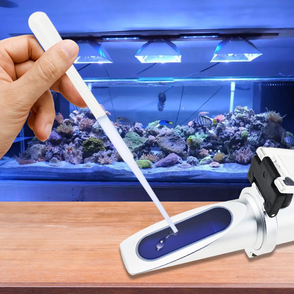 جهاز اختبار العداد المحمول ATC - مراجعة Refractometer Salinity وسعره