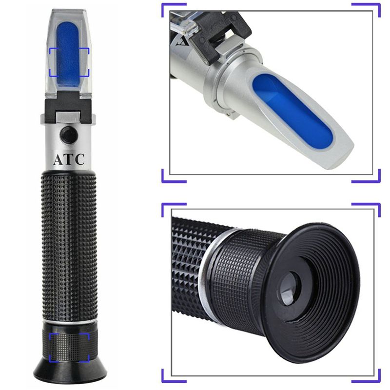مقياس انكسار الملوحة 2X لمياه  - مراجعة Refractometer Salinity وسعره