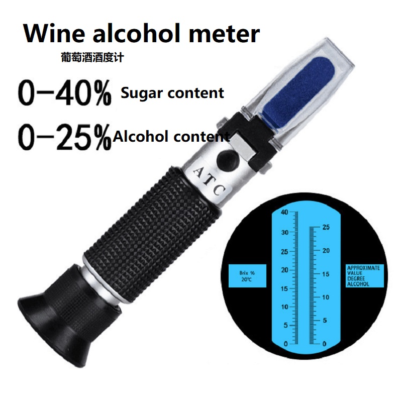 جهاز قياس الكحول الدقيق المحمو - مراجعة Refractometer Salinity وسعره