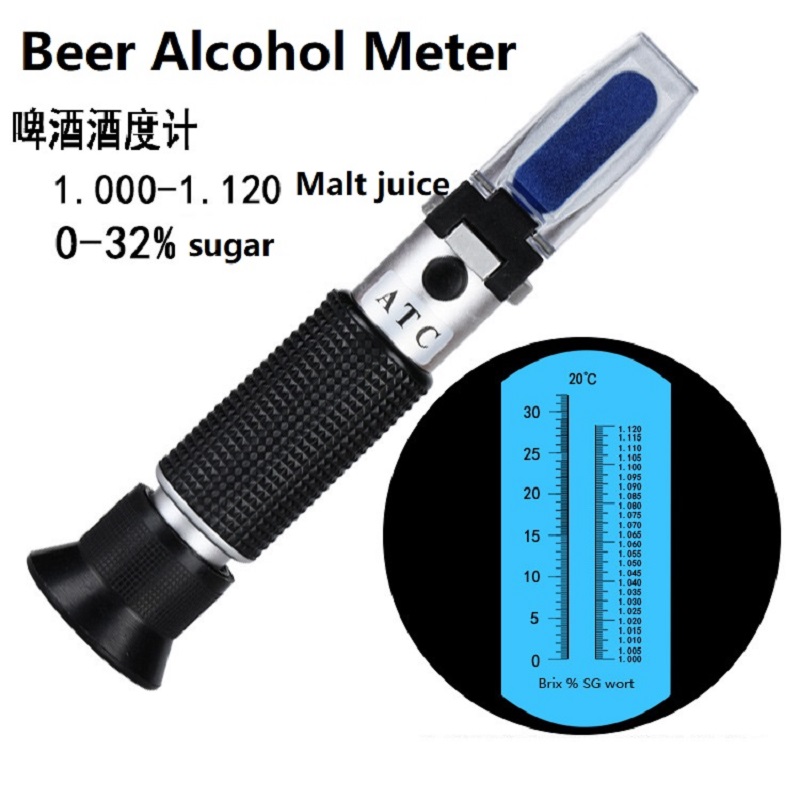 جهاز قياس الكحول الدقيق المحمو - مراجعة Refractometer Salinity وسعره