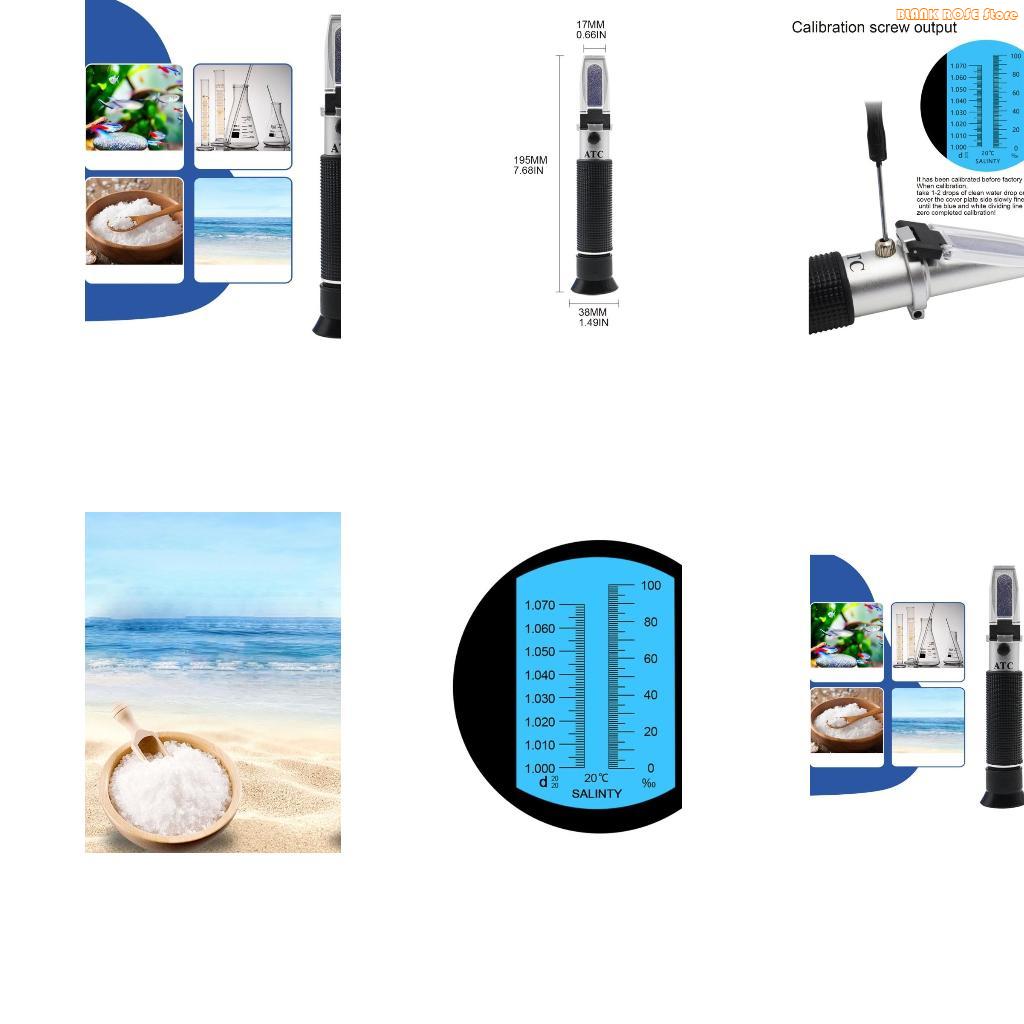 جهاز قياس انكسار الملوحة K1AE  - مراجعة Refractometer Salinity وسعره