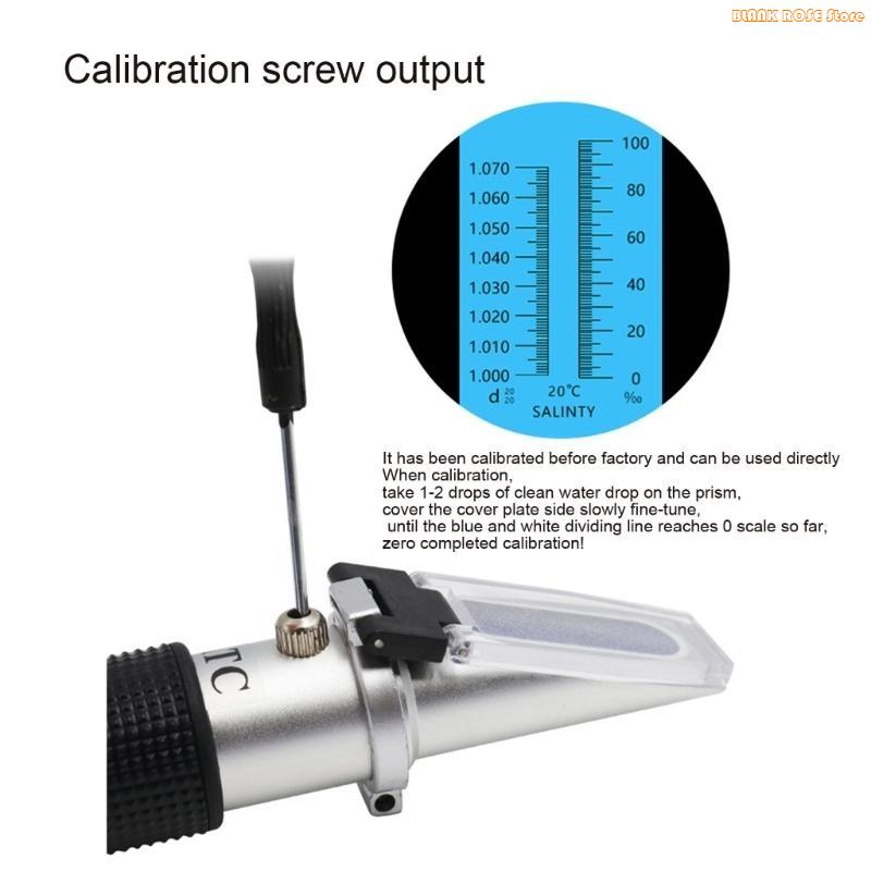 جهاز قياس انكسار الملوحة K1AE  - مراجعة Refractometer Salinity وسعره