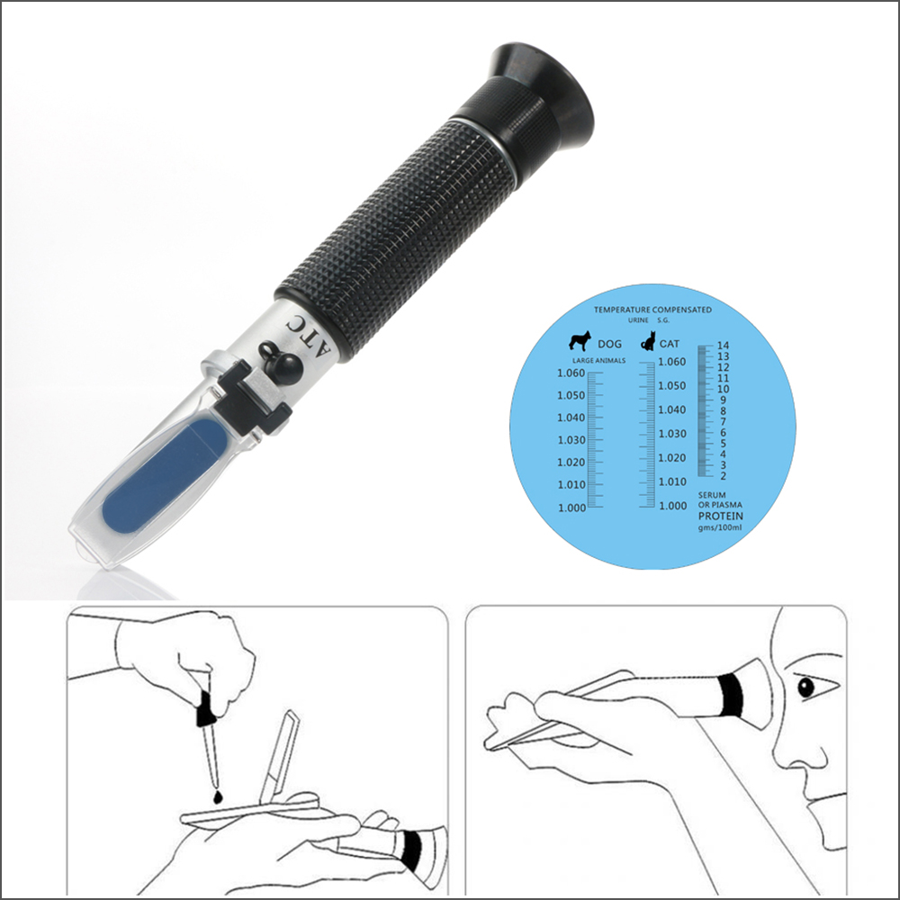 RZ 3 في 1 مقياس الانكسار السري - مراجعة Refractometer Salinity وسعره