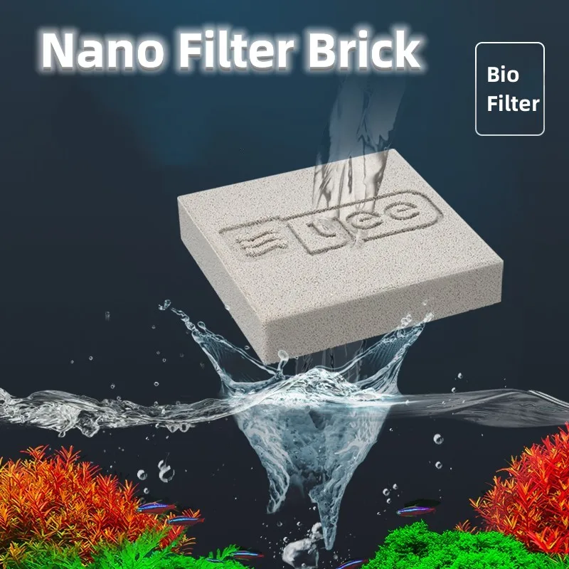 1/2 قطعة وسائط ترشيح نانو سيرا - مراجعة Marine Aquarium Filter Media وسعره
